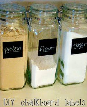 DIY Chalkboard Labels DIY Chalkboard Labels