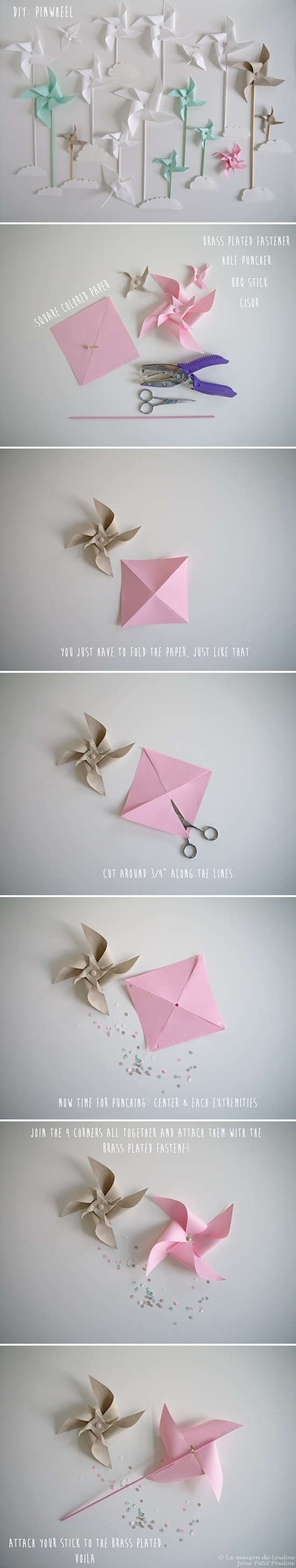 DIY Pinwheel DIY Pinwheel