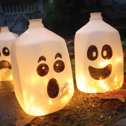 Ghost milk jug lantern Ghost milk jug lantern