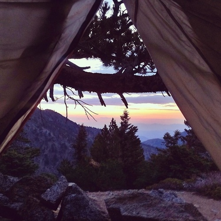 Tent view Tent view