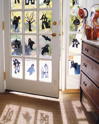 Spooky window decals Spooky window decals