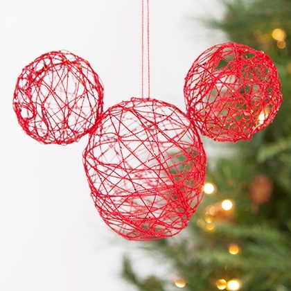 Mickey String Ornament Mickey String Ornament