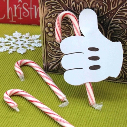Mickeys Handy Candy Ornament