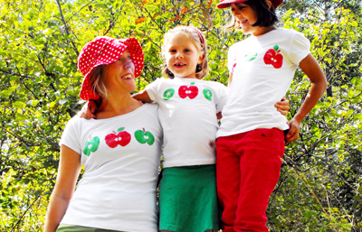 Christmas Apple Printing Christmas Apple Printing