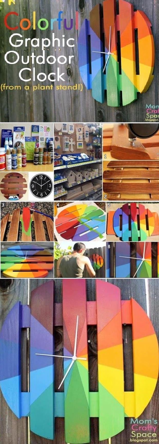 DIY Outdoor Clock DIY Outdoor Clock
