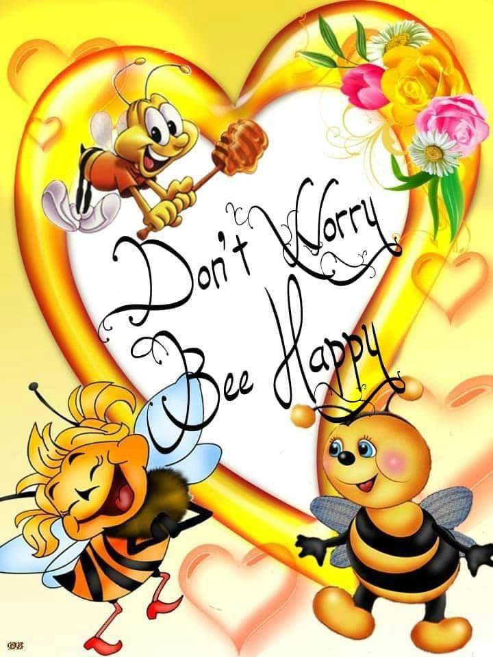 Don't Worry, Bee Happy Pictures, Photos, and Images for Facebook