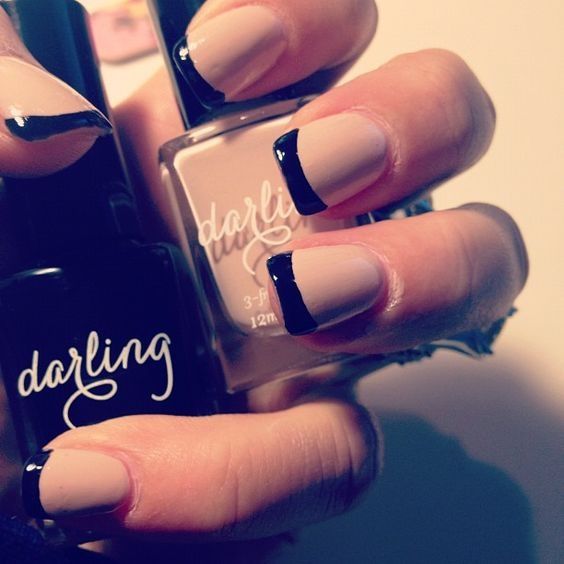nude and black