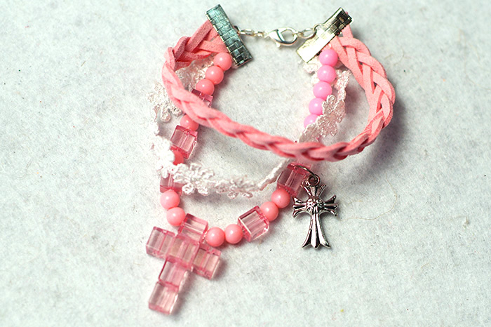 Braided Bead Bracelet