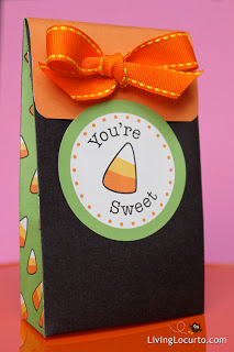 Candy corn halloween bag Candy corn halloween bag