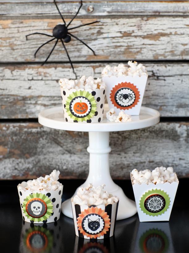 Popcorn Halloween Favors Popcorn Halloween Favors