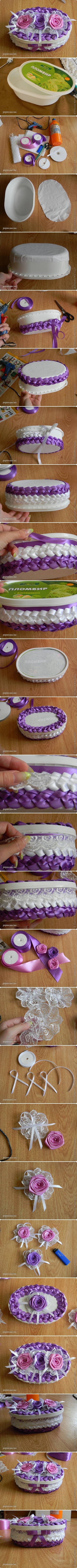 DIY Box of Ribbon