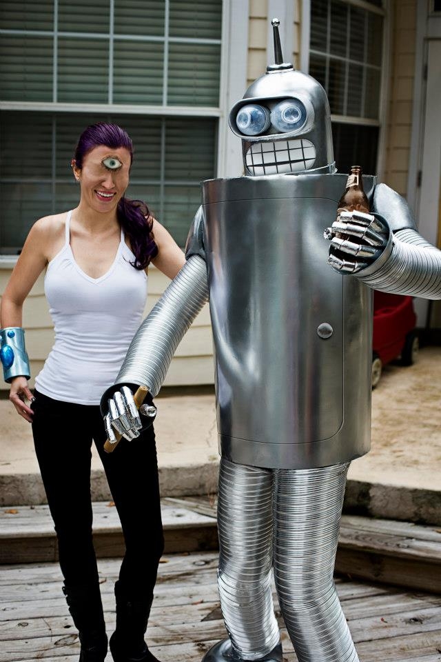 Bender and Leela