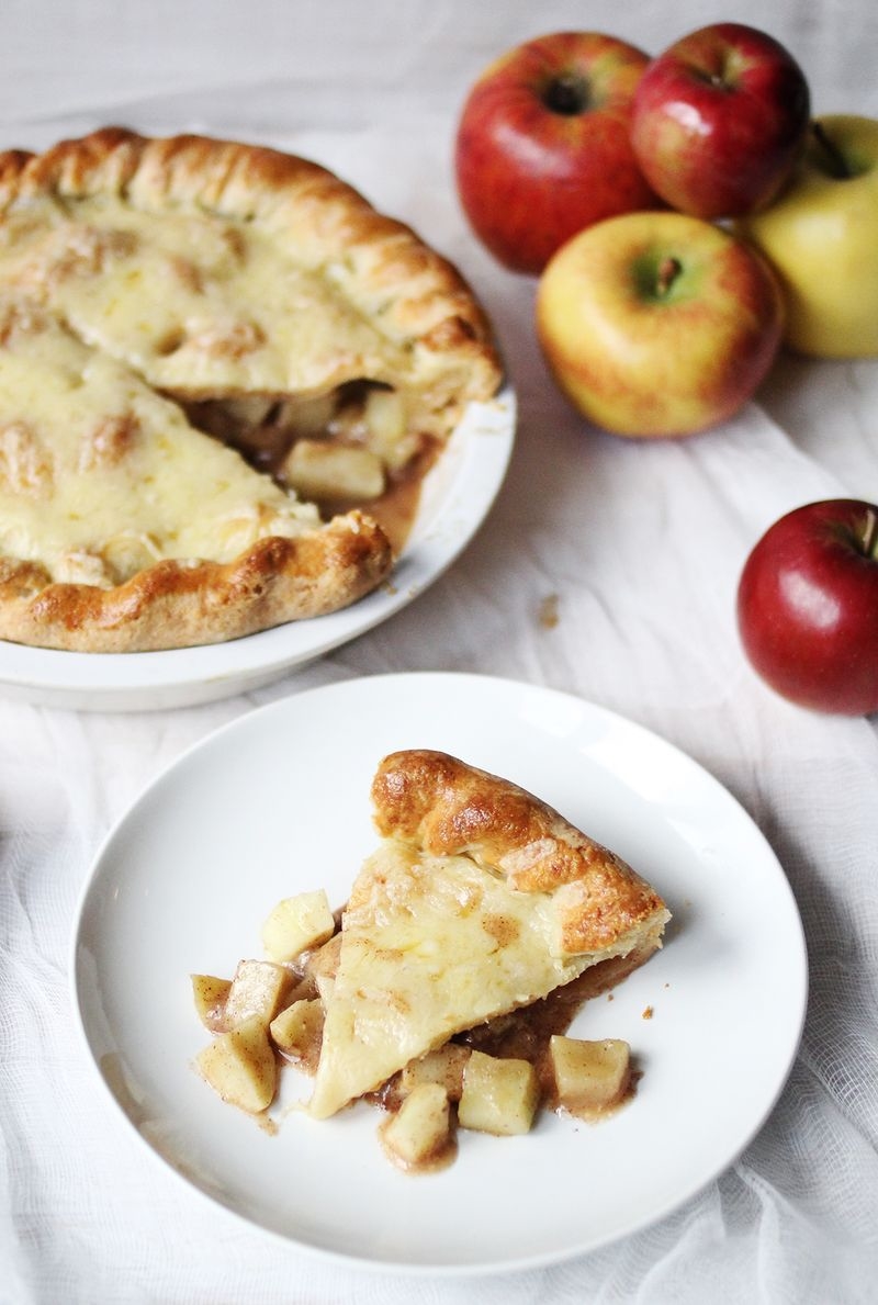 Cheesy apple pie Cheesy apple pie