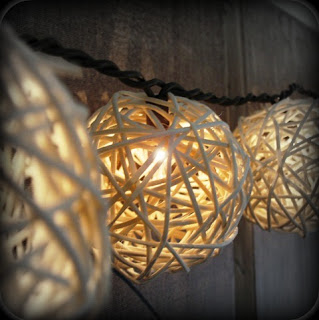 DIY patio lights DIY patio lights