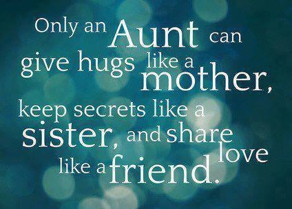 only an aunt