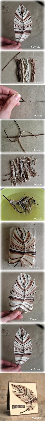 DIY Feather Art