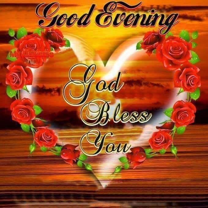 Good Evening Rose Heart Quote Pictures, Photos, and Images for Facebook