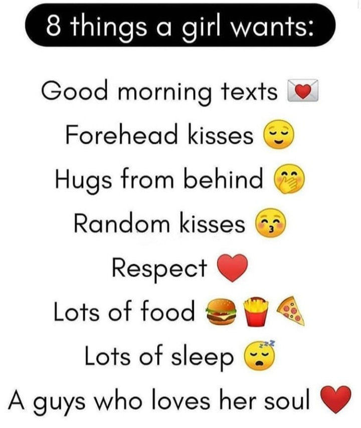 8 Things A Girl Wants Pictures, Photos, and Images for Facebook, Tumblr