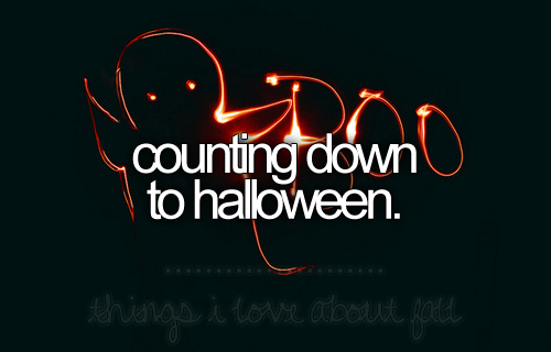 Counting down to halloween