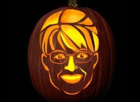 Sarah Palin Jack o lantern