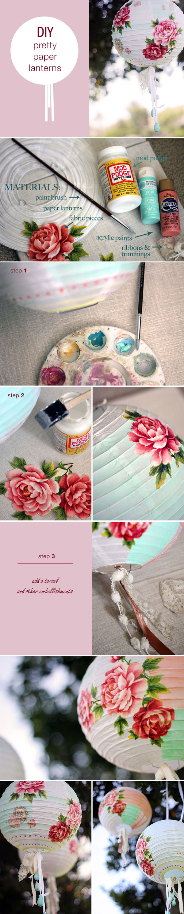 DIY Paper Lanterns
