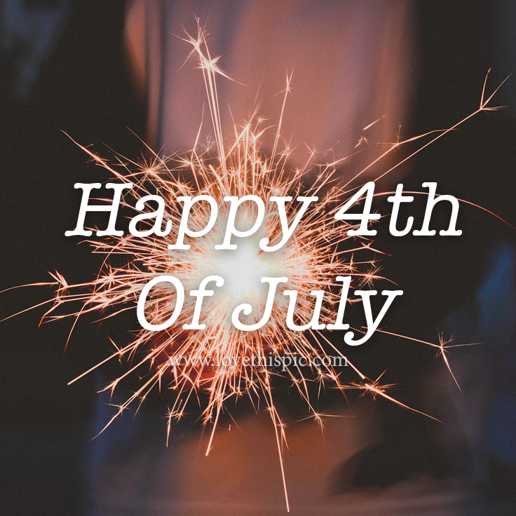 Bright Sparkler Happy 4th Of July Pictures, Photos, and Images for