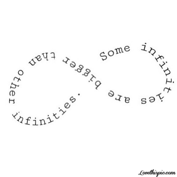 Infinities Infinities