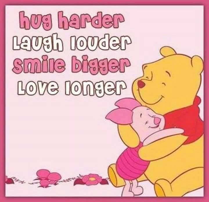 Hug Harder, Laugh Louder, Smile Bigger, Love Longer Pictures, Photos