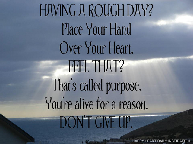 youre alive for a reason youre alive for a reason