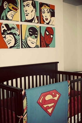 Comic Baby Boys Room Comic Baby Boys Room