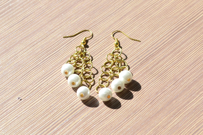Pearl Dangle Earrings