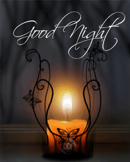 Lit Candle Good Night Gif Pictures, Photos, and Images for Facebook