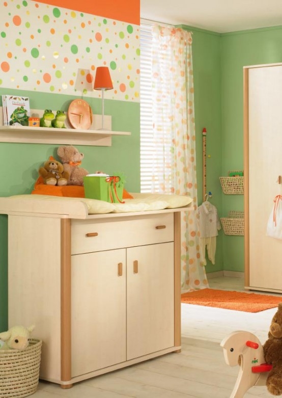 Polka dot nursery