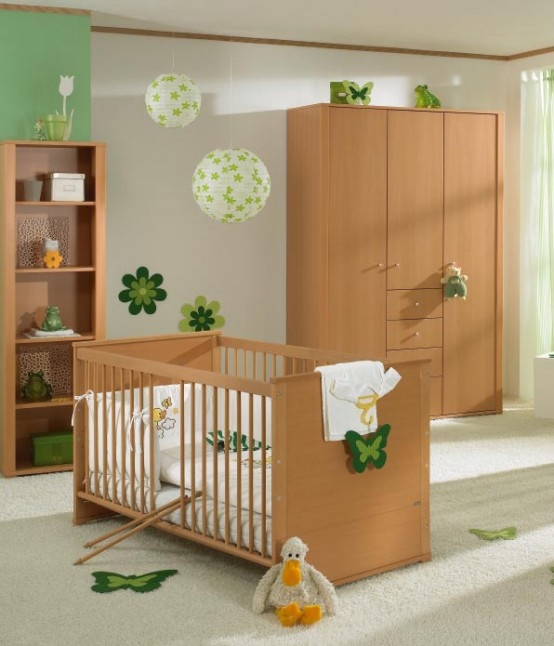 Earthly nursery decor