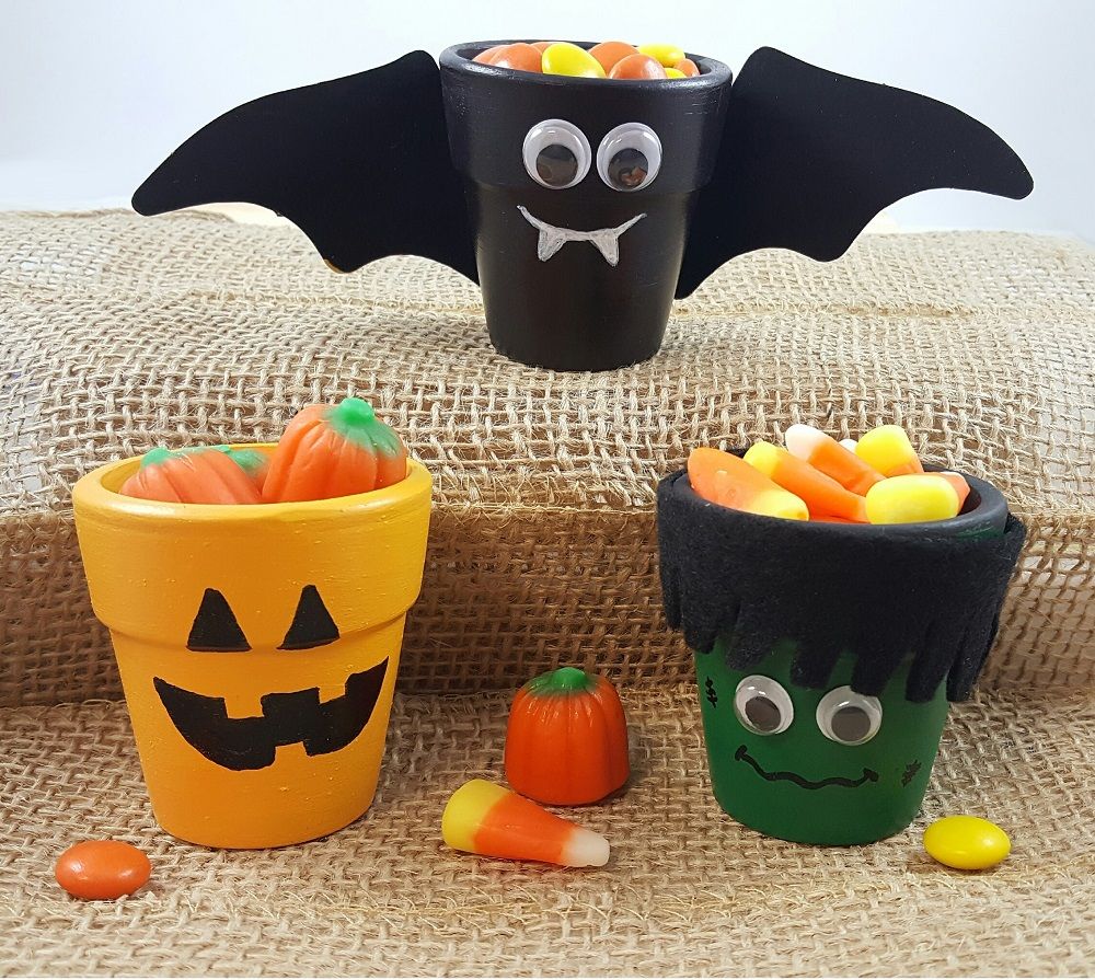 Mini Halloween Clay Pots Pictures Photos And Images For Facebook