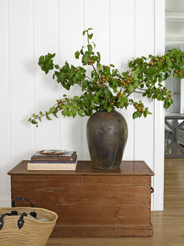 Asian pear arrangement