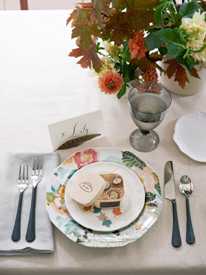 Thanksgiving place setting Thanksgiving place setting