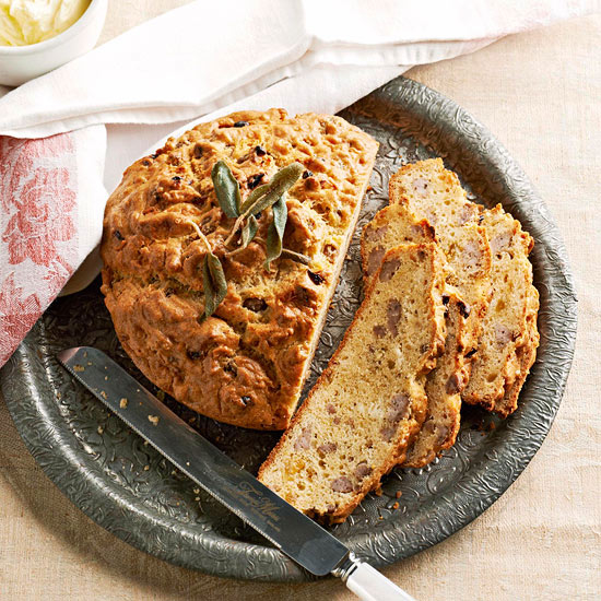 Brown butter and sausage quick bread Brown butter and sausage quick bread