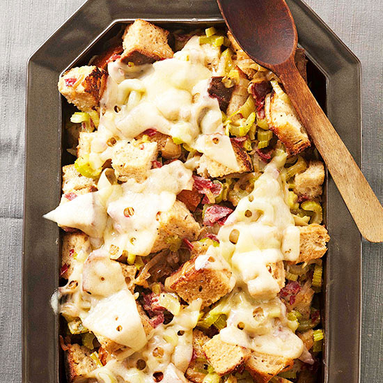 Carmelized onion and capocollo rye stuffing Carmelized onion and capocollo rye stuffing
