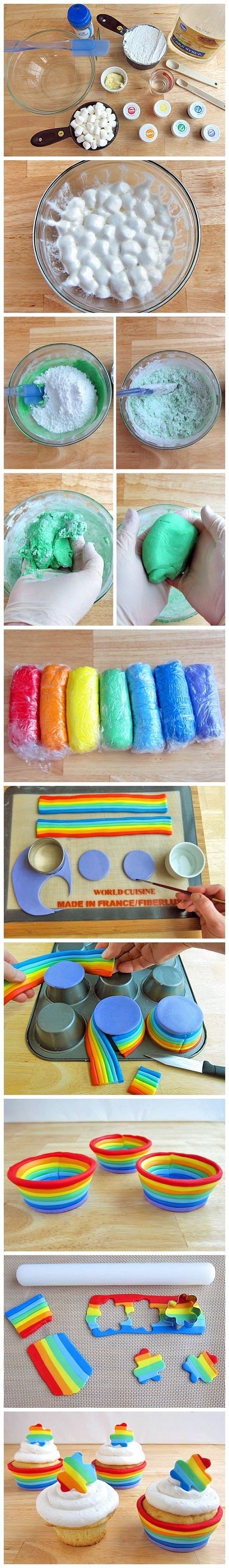 DIY Edible cupcake wrappers 