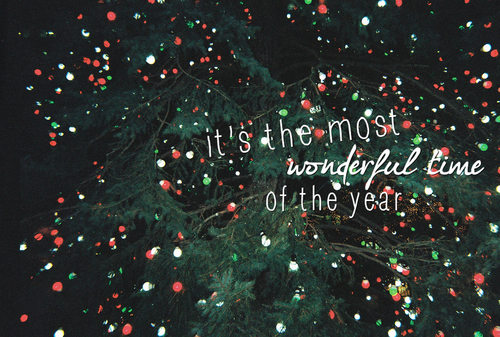 Its the most wonderful time of the year
