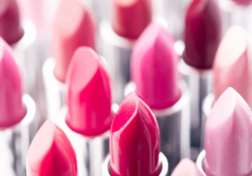Pink lipsticks