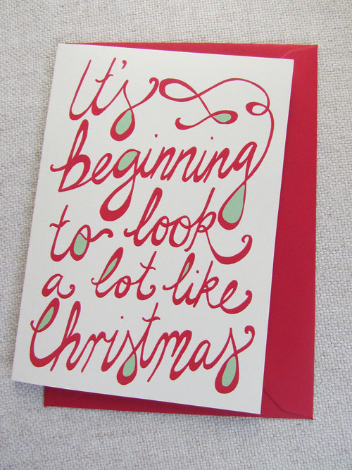Its beginning to look alot like christmas Its beginning to look alot like christmas
