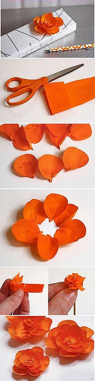 DIY Bow Flower