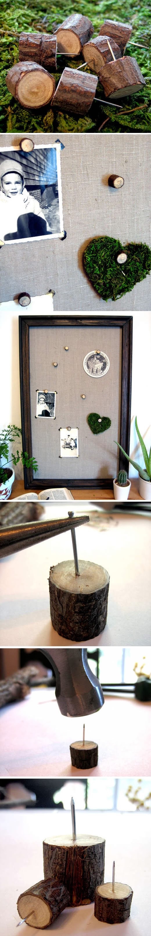 DIY Push Pin Twigs DIY Push Pin Twigs