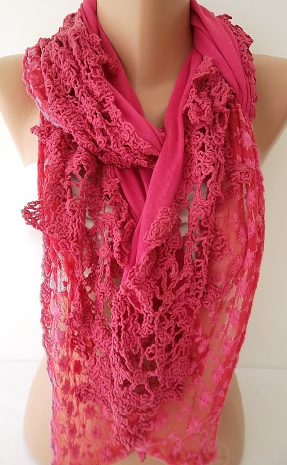 scarf , shawl