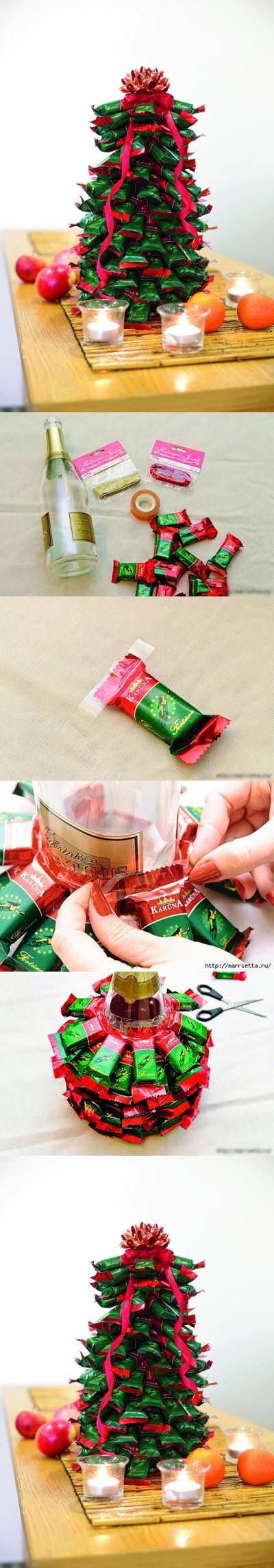 DIY Candy Christmas Tree DIY Candy Christmas Tree