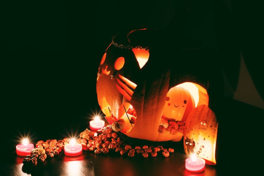 Lighted Candle Jack O Lantern Pictures, Photos, and Images for Facebook