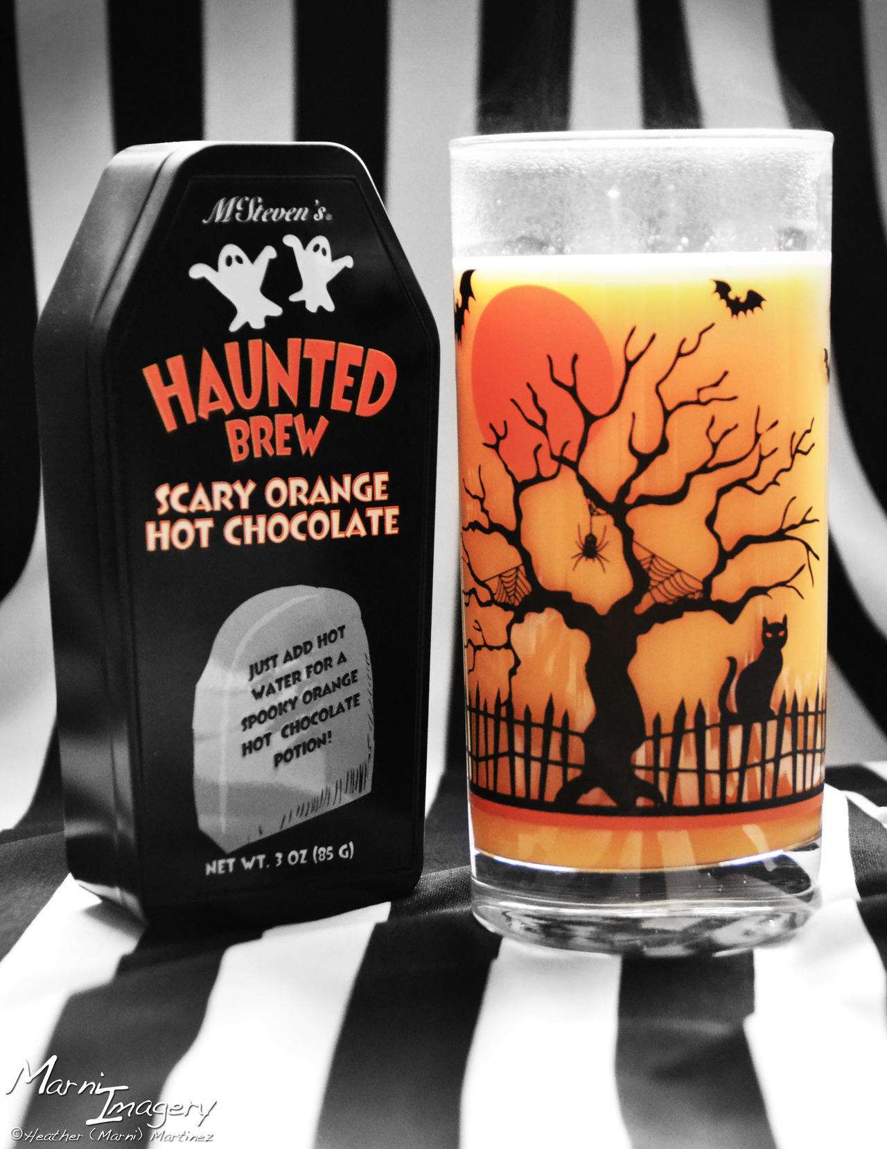 Halloween Orange Hot Chocolate