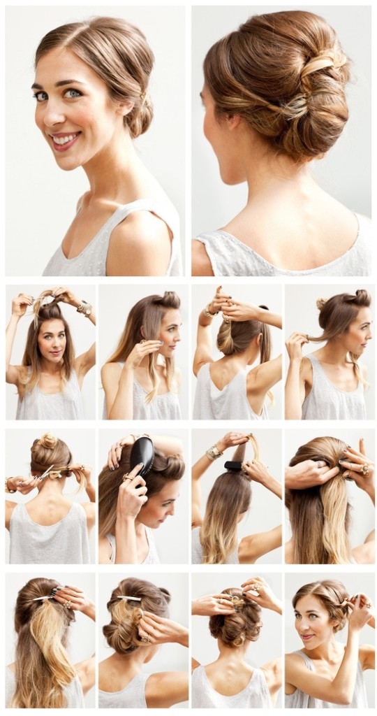 DIY Pretty Bun